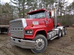 (#30595) 1987 FORD Model LTL9000 Tri-Axle Truck Tractor