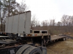 (#20260) 2003 FONTAINE Model TDFT-6-8050SAWK Spread Axle Step Deck Trailer