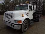 (#30588) 1990 INTERNATIONAL Model 4600 Single Axle Stake Body Truck