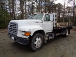 (#30591) 1992 FORD Model F-700 Single Axle Flatbed Truck
