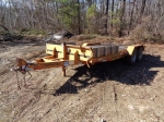 (#20256) 2004 ECONOLINE Bobkat Pro, 6 Ton Tandem Axle Tag-A-Long Trailer