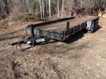 (#20252) 2000 CARSON Tandem Axle Tag-A-Long Trailer