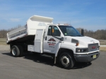 2003 GMC Model 5500 Single Axle Mason Dump Truck