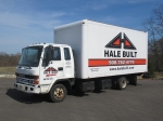 1997 ISUZU Model FRR Cab Over Van Body Truck