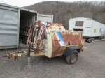 INGERSOLL RAND 185CFM Portable Air Compressor, s/n 211970U328