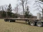 1988 RAVENS 45 Spread Axle Aluminum Flatbed Trailer