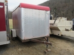 1993 CARMATE 6x10 Single Axle Enclosed Utility Trailer