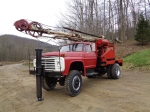 FORD Model F-700, 4x4 Single Axle Cable Tool Drill Rig