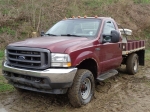 2004 FORD Model F-250XL, 4x4 Super Duty Single Axle Stake Truck