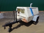 1981 INGERSOLL RAND Model 175 Portable Air Compressor, s/n 124749-U81-923