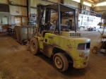 1991 CLARK Model C500-YS80D, 8,000# Pneumatic Tired Forklift, s/n Y685-0009-8415KOF