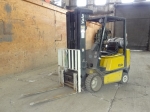 2001 YALE Model GLC050RGNUA0088, 4,800# Cushion Tired Forklift, s/n E187V16881V