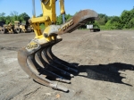 CRAIG Model EX-LCR-560, 60 Land Clearing Rake and Hydraulic Thumb