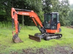 2016 KUBOTA Model KX040-4 Mini Excavator, s/n 26420