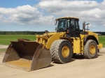 2011 CATERPILLAR Model 980H Rubber Tired Loader, s/n JMS05900