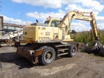 1999 KOMATSU Model PW170ES Rubber Tired Excavator, s/n K30386