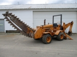 1979 CASE 70+4 Rubber Tired Combination Trencher/Backhoe, s/n 1164540