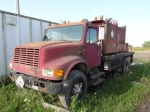 1990 INTERNATIONAL Model 4900 Single Axle Fuel Lube Truck