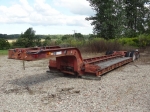 1983 CMI Tri-Axle Drop Side Lowboy Trailer