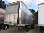 1990 DORSEY Model LTGARD-II, 28 Single Axle Aluminum Van Trailer