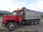 (Unit #7-149) 1990 MACK Model RD688S Tri-Axle Dump Truck, VIN# 1M2P141C2LW008318