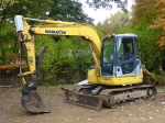 2007 KOMATSU Model PC78US-6NO Hydraulic Mini Excavator, s/n 8028