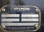 2005 HYUNDAI Model Robex 55-7 Hydraulic Mini Excavator, s/n M80111327