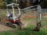 2005 TAKEUCHI Model TB16 Hydraulic Mini Excavator, s/n 11609333