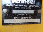 1997 VERMEER Model LM42 Combination Trencher/Cable Plow, s/n 1VRM112LXV1001007