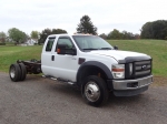 2008 FORD Model F-550XL Super Duty, 4x4 Extended Cab Cab and Chassis, VIN# 1FDAX57R08EC78103