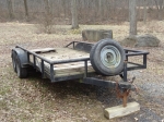 1993 DOOLITLE Tandem Axle Tag-A-Long Trailer