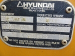 2003 HYUNDAI Model Robex 160LC-3 Hydraulic Excavator, s/n EG0110529