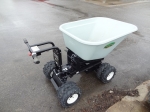 UNUSED GRANITE Overland 10 Cubic Foot Electric Articulated Dump Cart