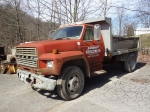 1982 FORD Model F-600 Single Axle Dump Truck