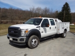 2012 FORD Model F-550XL Super Duty, 4x4 Crew Cab Utility Truck