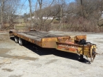 1994 INTERSTATE Model 40DLA, 20 Ton Tandem Axle Tag-A-Long Trailer