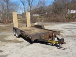 2004 MILLENNIUM Model M5F16P Tandem Axle Tag-A-Long Trailer