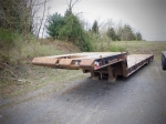 Unit #HH-04 2011 NUTTALL Model 460LB Quad Axle Oilfield Lowboy Trailer, VIN# 4C9LV5440BA061363