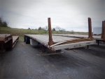 Unit #FB-01 1995 REITNOUER 48 Spread Axle Aluminum Flatbed Trailer, VIN# 1RNF48A28SR002135