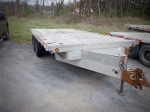 Unit #FB-03 2011 WORTHINGTON Model WD0U-1610000 Tandem Axle Aluminum Tag-a-Long Trailer