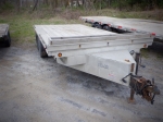 Unit #FB-02 2011 WORTHINGTON Model WD0U-1610000 Tandem Axle Aluminum Tag-a-Long Trailer