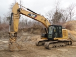 2013 CATERPILLAR Model 320E LRR Hydraulic Excavator, s/n TFX00396