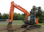 2018 HITACHI Model ZX135US-6N Hydraulic Excavator, s/n HCMDAT60T00200255