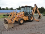 2007 CASE Model 590 Super M Series 2, 4x4 Tractor Loader Extend-A-Hoe, s/n N6C420725