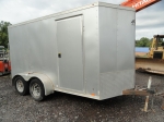 2013 ATC 14 Tandem Axle Enclosed Utility Trailer