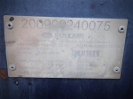 2009 SULLAIR Model 900XHH-1150XH, 1150CFM High Pressure Air Compressor, s/n 200909240075
