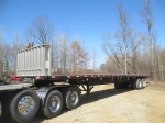 (PT-06) 2018 TRANSCRAFT 48 Tandem Axle Flatbed