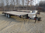 (GIL-036) 2016 CAM SUPERLINE Model 5CAM820LDDO, 8x20 Tandem Axle Tag-A-Long Trailer