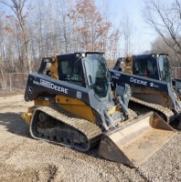 (GIL-091) 2016 JOHN DEERE Model 333G Crawler Skid Steer Loader, s/n 1T0333GMPGF300933