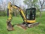 Unit #DM212 2011 CATERPILLAR Model 303.5DCR Mini Excavator, s/n RHP00258